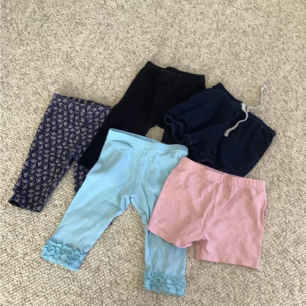 Baby Girl Bottoms Leggings Shorts 18-24 Month